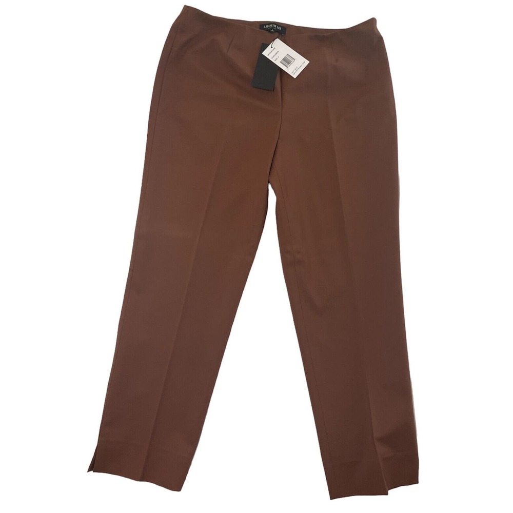 Lafayette 148 New York Bleecker Cropped Pant Women's Size 8 NWT